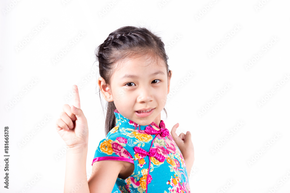 smiling asian little girls of happy on white background isolated smiling asian little girls of happy on white background isolated