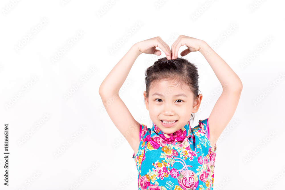 smiling asian little girls of happy on white background isolated smiling asian little girls of happy on white background isolated
