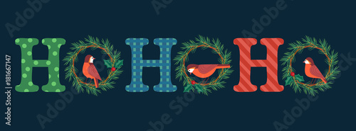 Christmas decoration sign