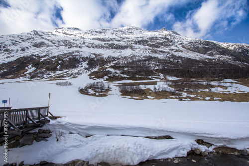 Beautiful alpine landscape