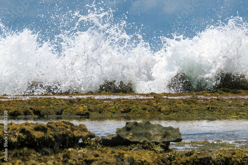  High waves of the sea