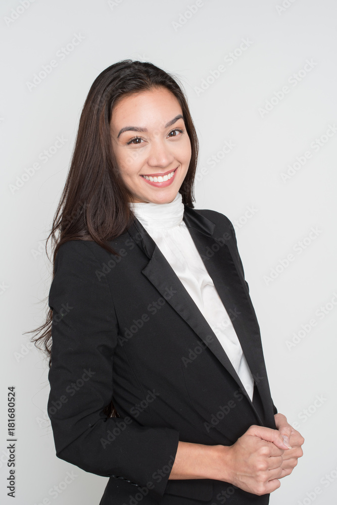 Businesswoman on White Background Businesswoman on White Background