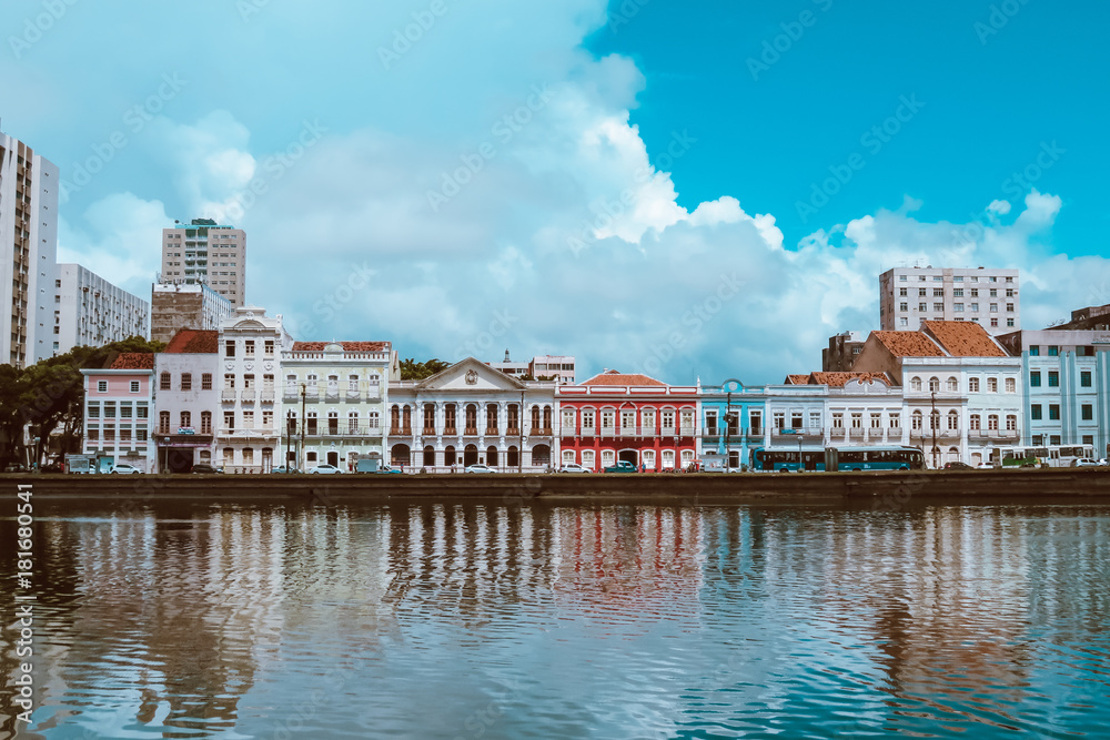  Old houses of the city of Recife - Brazil