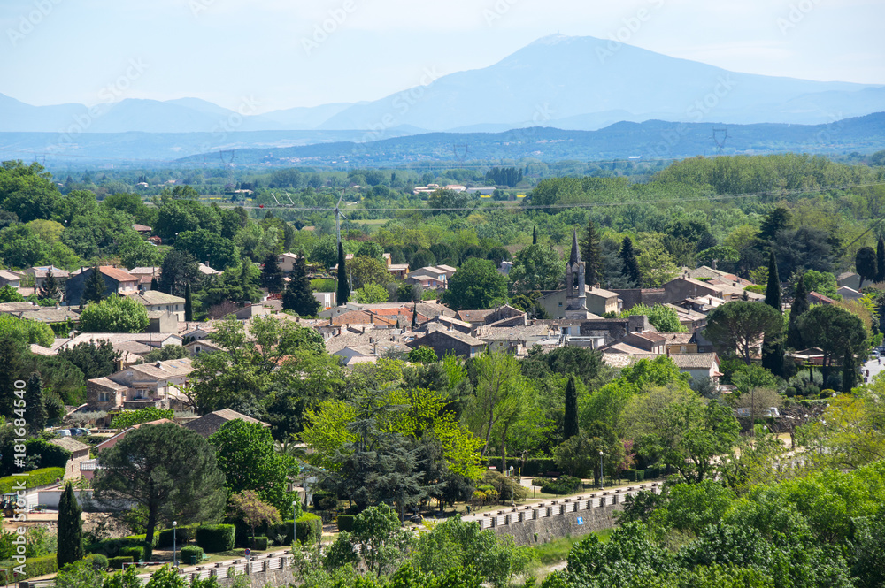 Panoramic view of Saint-Martin-d'Ardeche