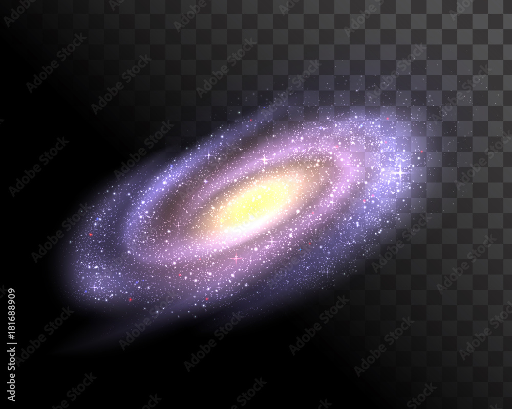Obraz premium Galaktyka wektor