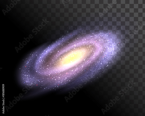 Vector galaxy photo