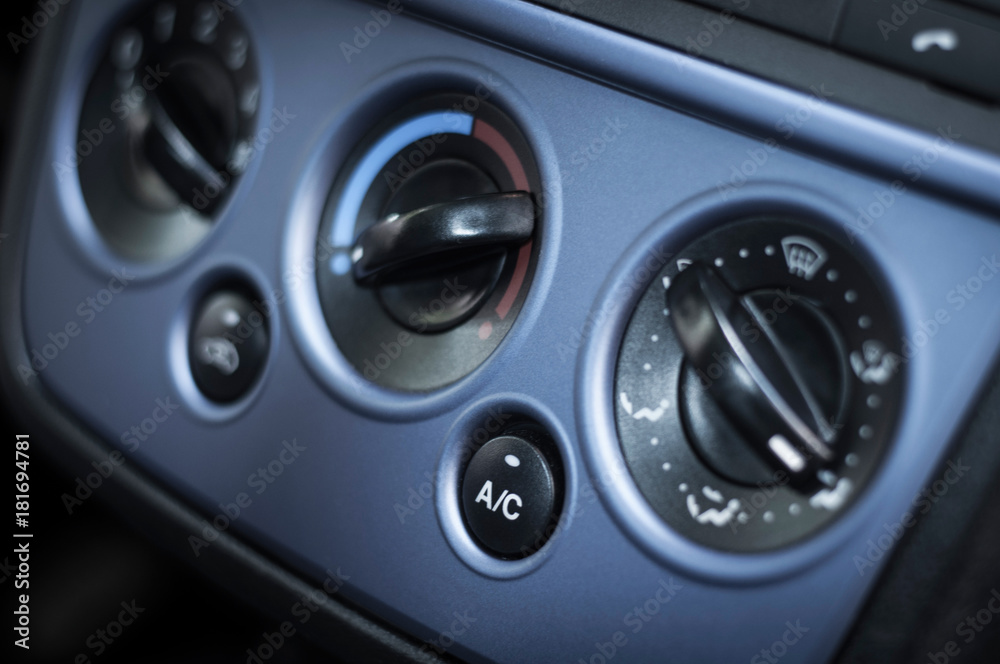 air condition button inside a car air condition button inside a car