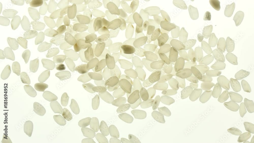 Korean rice on a light background