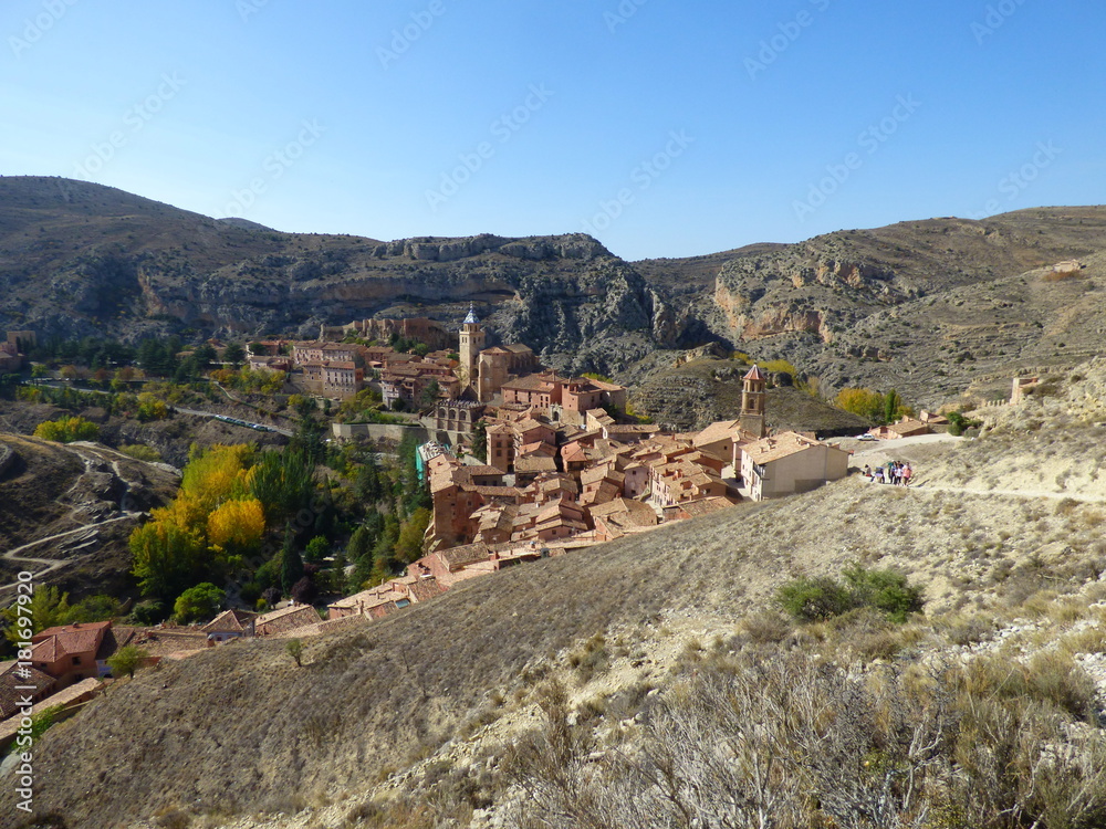Albarracin, pueblo con encanto de Teruel ( Aragon, España)