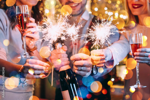 Canvas Print Christmas party