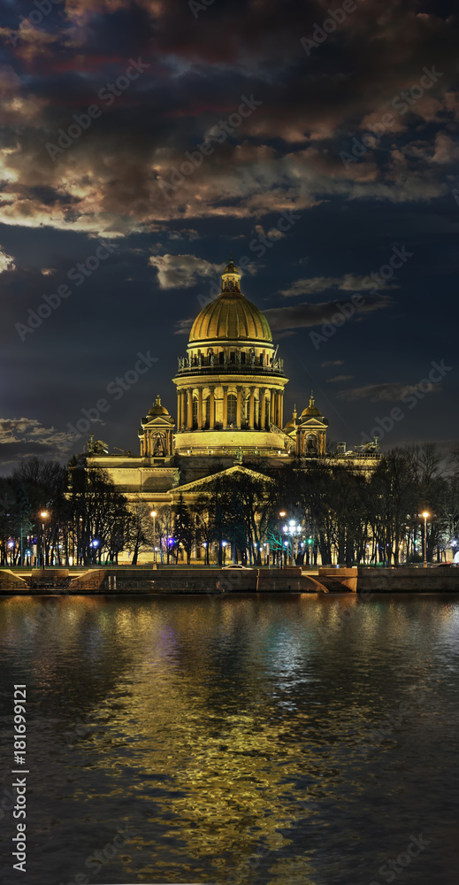 St. Isaac's Cathedral in Saint-Petersburg