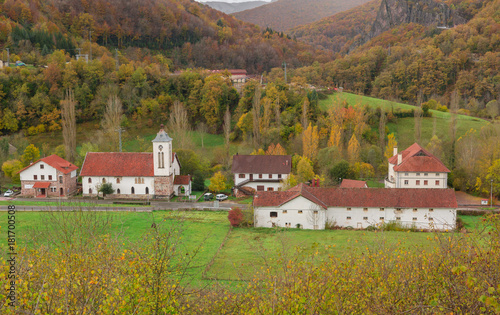 Navarre villages in autumnal season