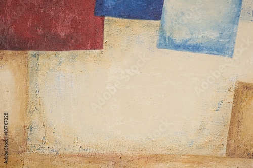 Hand-painted canvas textures