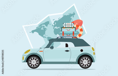Planning summer vacations Travel by car.