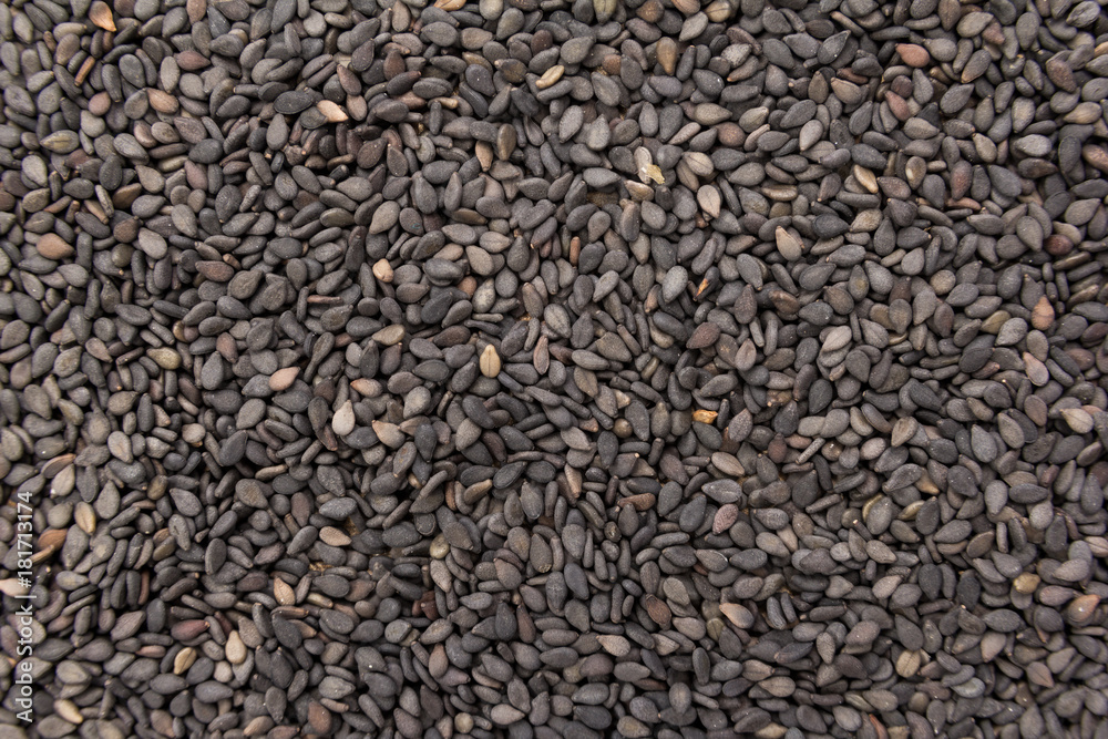 Benniseed. Closeup of grains, background use. Benniseed. Closeup of grains, background use.