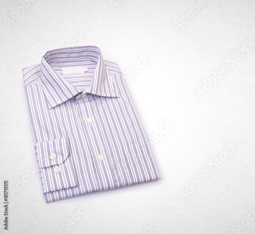 shirt for men's folded on a background.