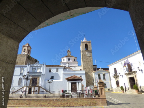 Fregenal de la sierra, pueblo en Badajoz ( Extremadura, España) photo