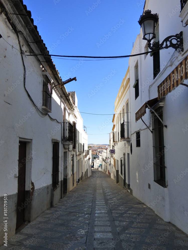 Fregenal de la sierra, pueblo en Badajoz ( Extremadura, España)