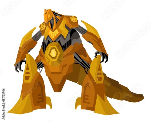 giant dinosaur robot