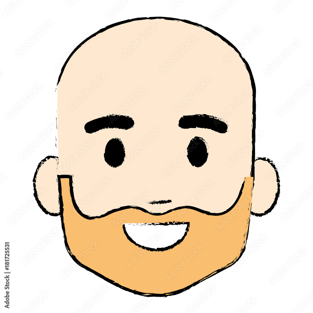 young man head avatar character vector illustration design young man head avatar character vector illustration design