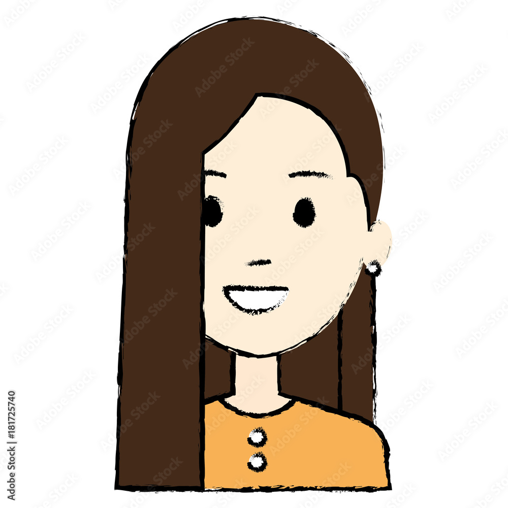 beautiful woman avatar character vector illustration design beautiful woman avatar character vector illustration design