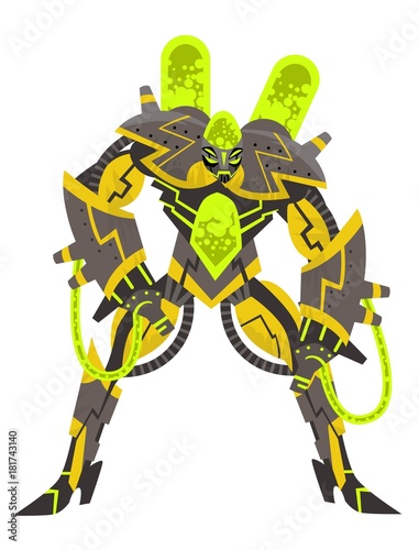 radioactive giant toxicrobot