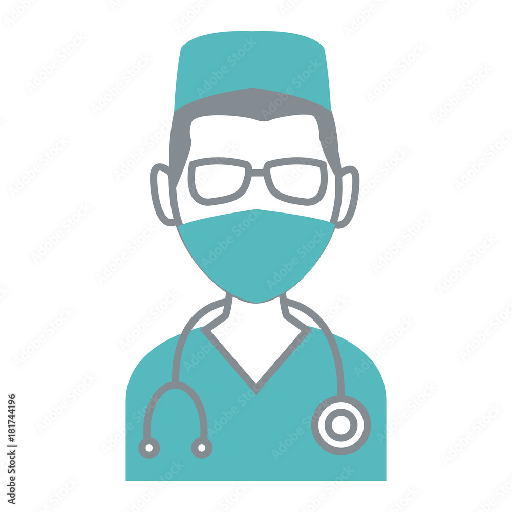 Doctor avatar profile icon vector illustration graphic design Doctor avatar profile icon vector illustration graphic design