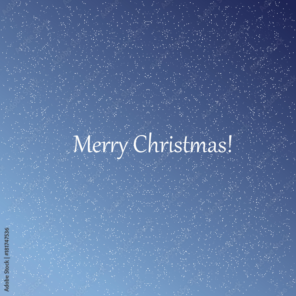Merry Christmas & Happy New Year background. Greeting card.