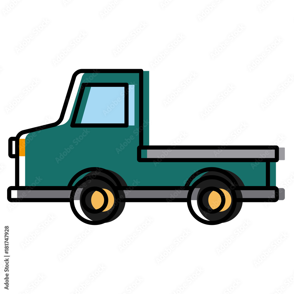 Pick up vehicle icon vector illustration graphic design Pick up vehicle icon vector illustration graphic design