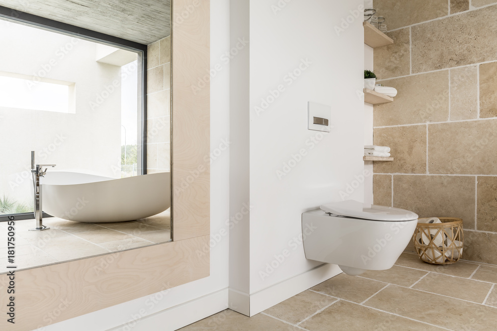 Bathroom with white furniture Bathroom with white furniture