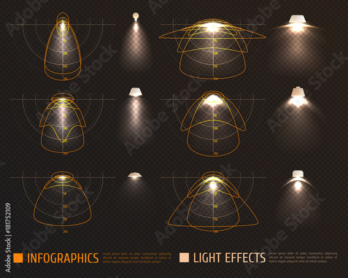 Light Effects Infographics