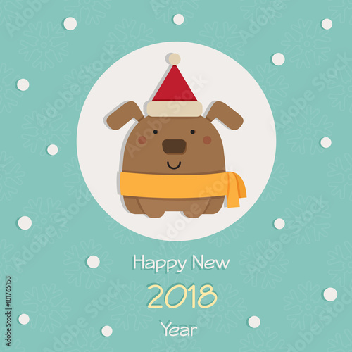 Greeting card. Vector illustration.
