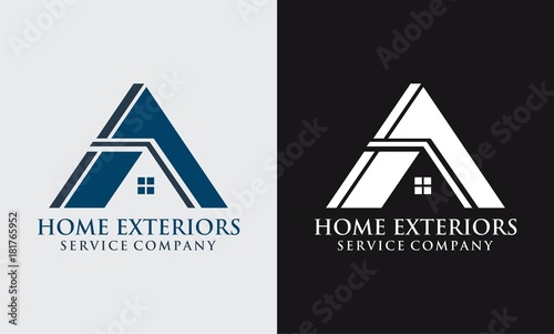 home exteriors service logo
