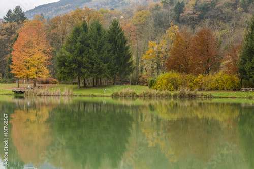 Lac de la Mirande - Allevard - Isère.