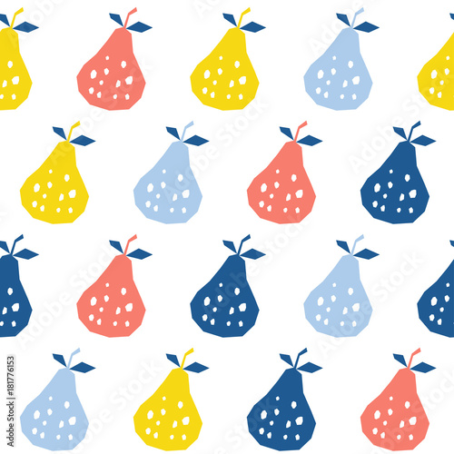 Abstract handmade umbrella and drop seamless pattern background. Childish handcrafted wallpaper for design card, baby nappy, diaper, scrapbook, holiday wrapping paper, textile, bag print, t shirt etc.