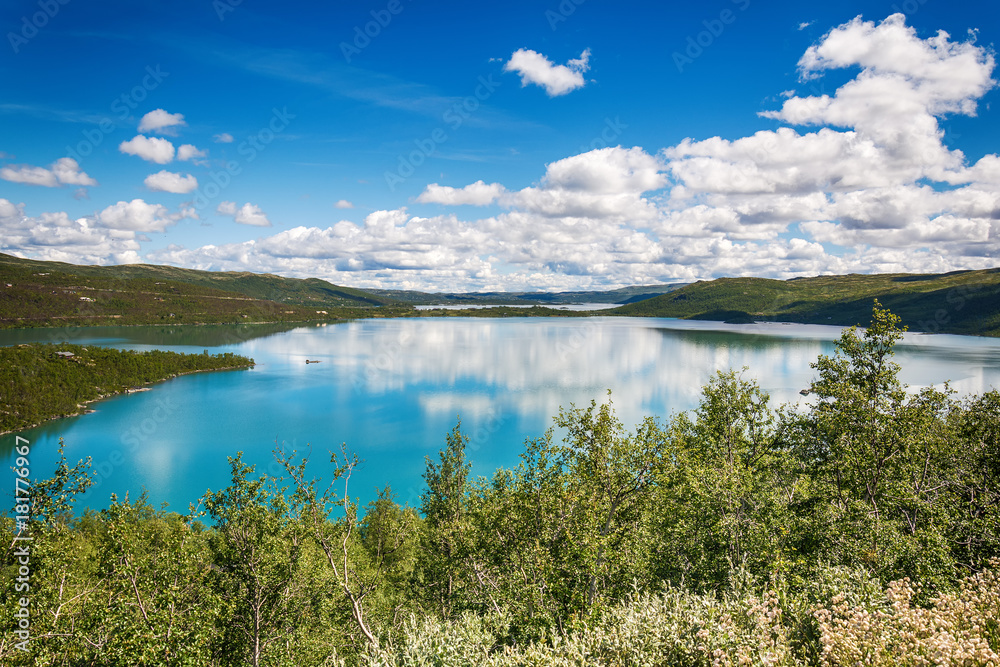 Sløddfjorden lake, Norway
