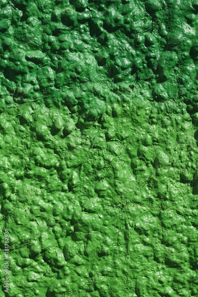 Grüne Steinmauer, Steintextur Grüne Steinmauer, Steintextur