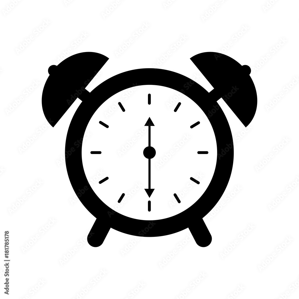 alarm clock time alert bell hour concept vector illustration alarm clock time alert bell hour concept vector illustration