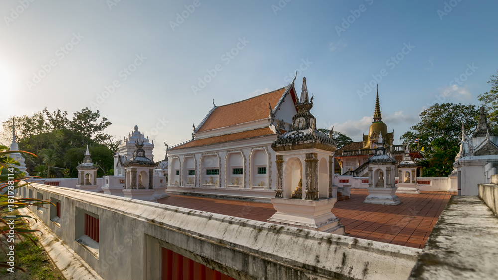 Songkhla,Thailand. The beauty of the KoTao temple and The ancient temple pavilion, KuTao, Mae Tom, Songkhla was awarded the 2011 Asia-Pacific Cultural Heritage Conservation Award by the UNESCO.