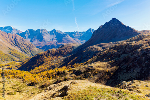 Passo del Bernina (CH) - Vista panoramica verso Poschiavo