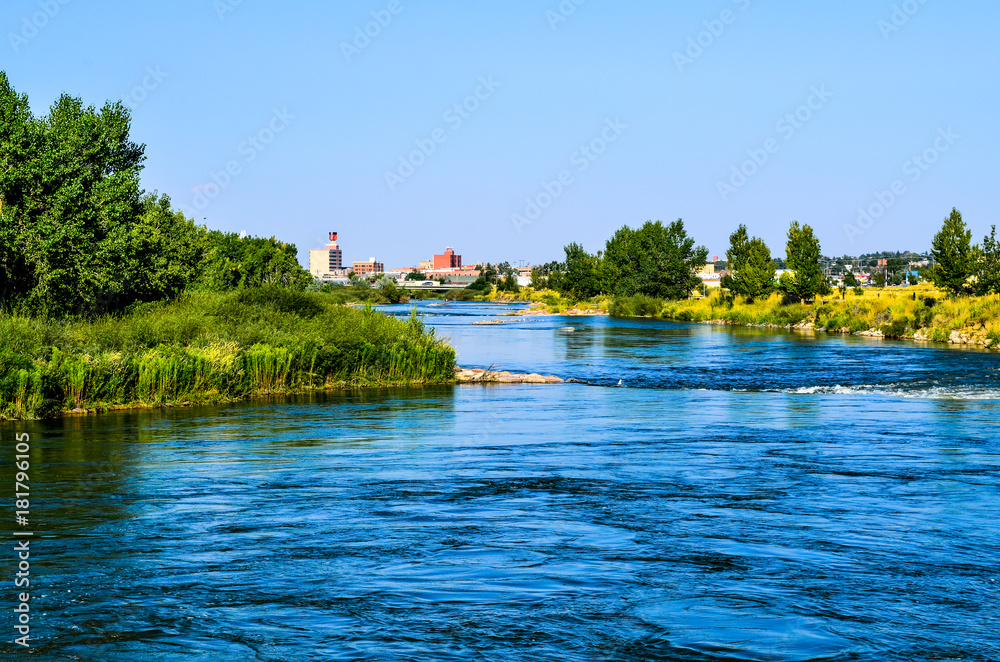 Obraz premium River To Casper