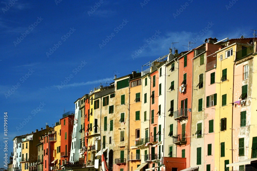 Case colorate di Portovenere
