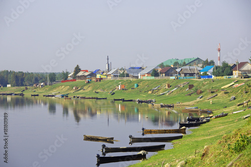 Remote settlement in Siberia, the birthplace of the mayor of Moscow