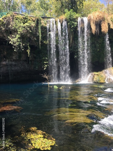 Turky  antalya waterfall