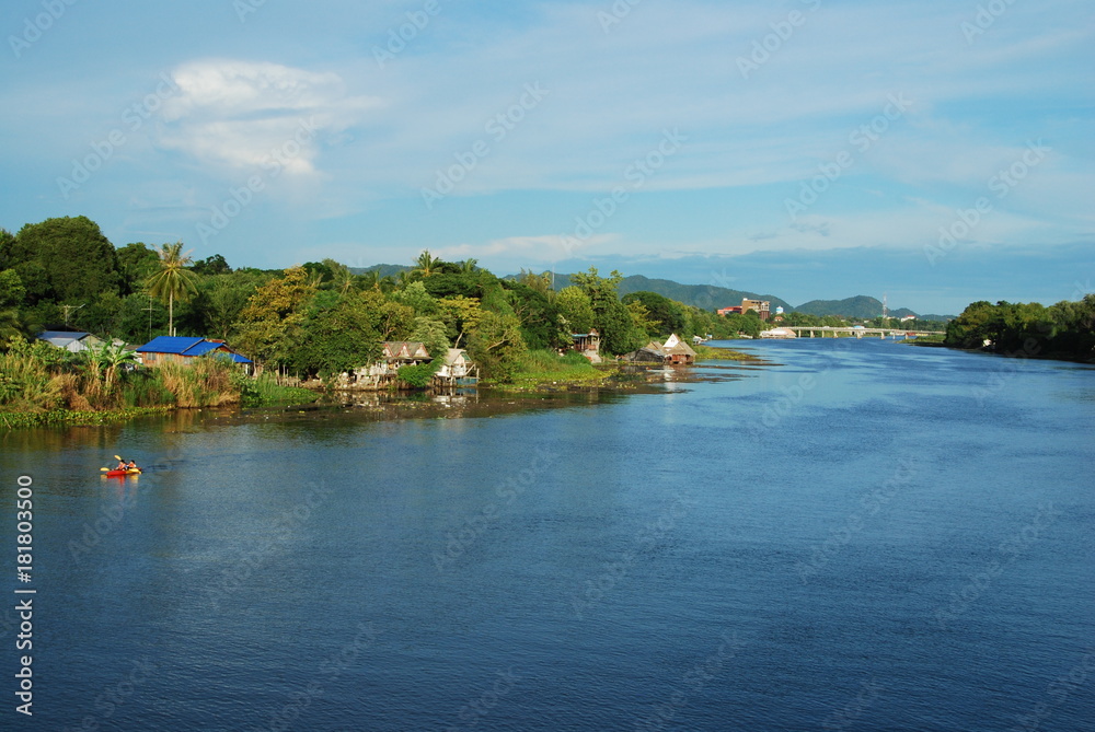 Rivière Kwaï, Kanchanaburi, Thaïlande