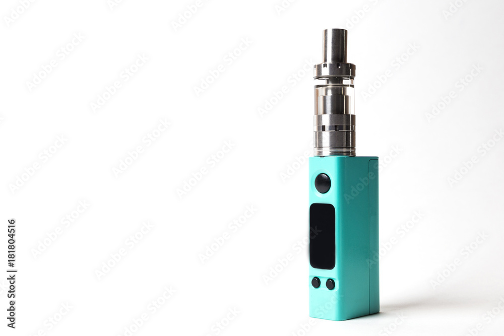 two e-cigarette (electronic cigarette, vape) isolated on the white background