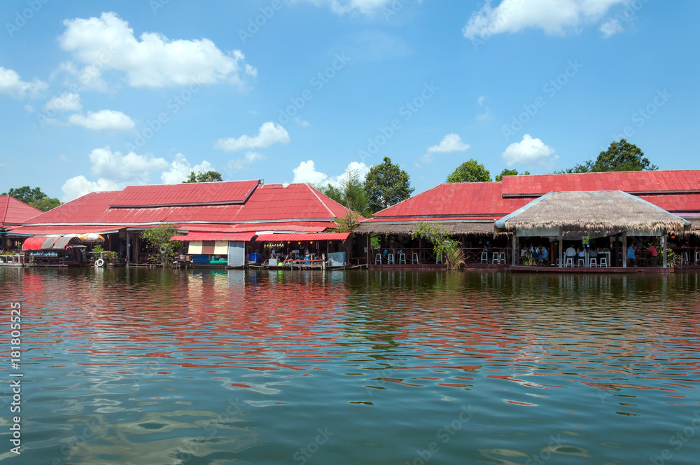 Hua Hin Floating Market in Hua Hin. Thailand. Hua Hin Floating Market in Hua Hin. Thailand.