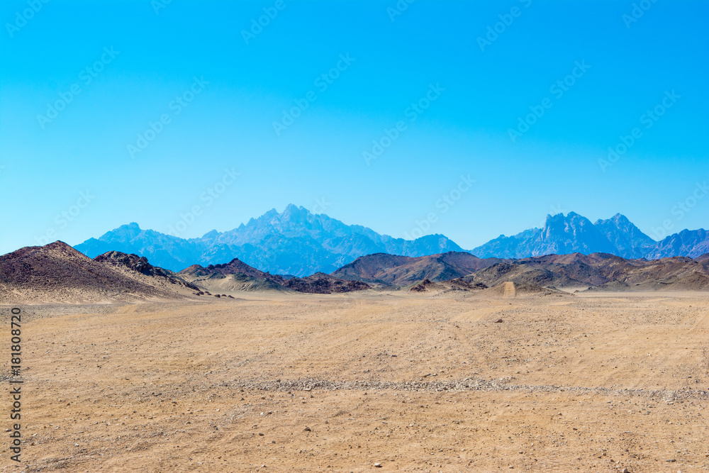 Landscape of the Arabian desert