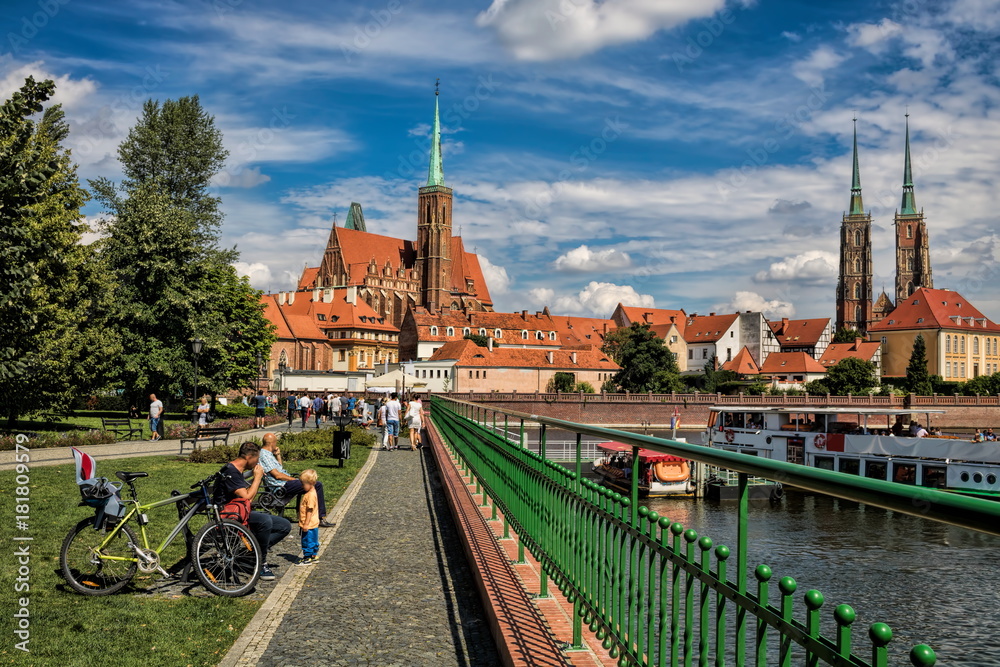 Obraz premium Wroclaw, Dominsel