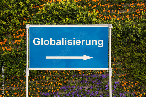 Schild 193 - Globalisierung